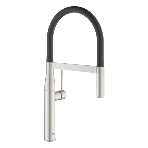 Grohe Spiralli Eviye Bataryası Essence SuperSteel / Siyah - 30294DC0 - Thumbnail