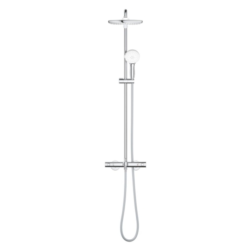 Grohe Tempesta System 250 Cube Duvara Monte Termostatik Bataryalı Duş Sistemi - 26691001 - Thumbnail