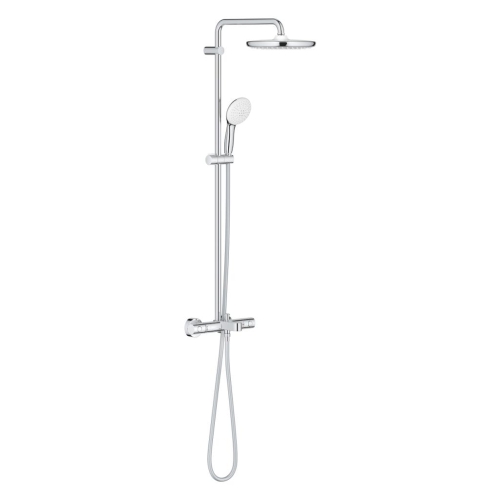 Grohe Tempesta System 250 Cube Duvara Monte Termostatik Bataryalı Duş Sistemi - 26691001 - Thumbnail