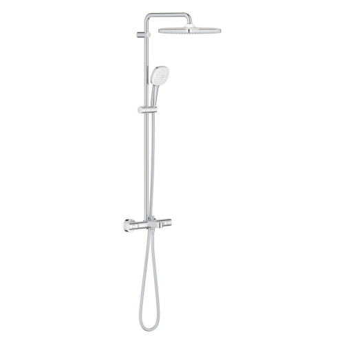 Grohe Tempesta System 250 Cube Duvara Monte Termostatik Bataryalı Duş Sistemi - 26975001 - Thumbnail