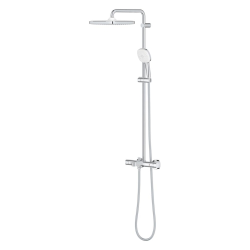 Grohe Tempesta System 250 Cube Duvara Monte Termostatik Bataryalı Duş Sistemi - 26975001 - Thumbnail