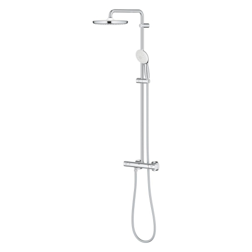 Grohe Tempesta System 250 Duvara Monte Termostatik Bataryalı Duş Sistemi Krom - 26670001 - Thumbnail