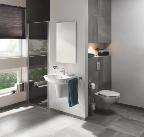 Grohe Tuvalet Fırçalık BauCosmopolitan Krom - 40463001 - Thumbnail