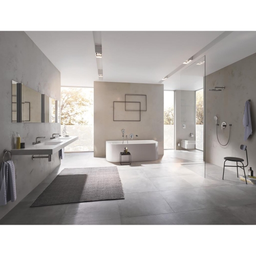 Grohe Yuvarlak Havluluk Essentials Brushed Hard Graphite - 40365AL1 - Thumbnail