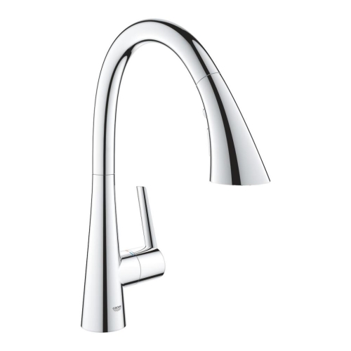 Grohe Eviye Bataryası Spiralli 2 Fonksiyonlu Zedra Krom- 32294002 - Thumbnail