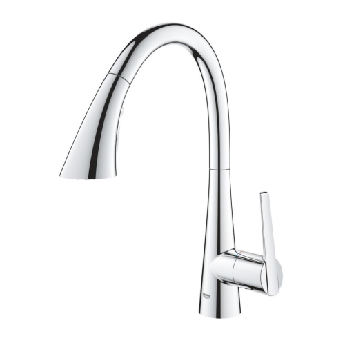 Grohe Eviye Bataryası Spiralli 2 Fonksiyonlu Zedra Krom- 32294002 - Thumbnail