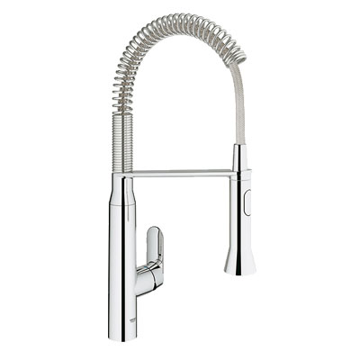 Grohe Eviye Bataryası Spiralli 2Fonk Profesyonel K7 Krom-31379000 - Thumbnail