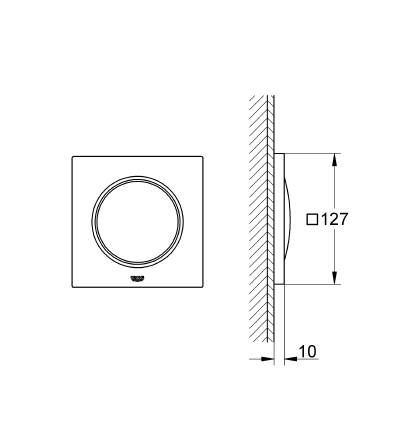 Grohe Rainshower F Işık Sistemi - 36359000 - Thumbnail