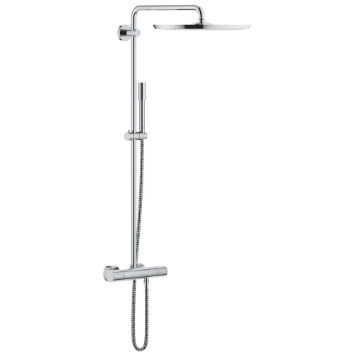 Grohe Rainshower System 400 Duvara Monte Termostatik Bataryalı Duş Sistemi 27174001 - Thumbnail