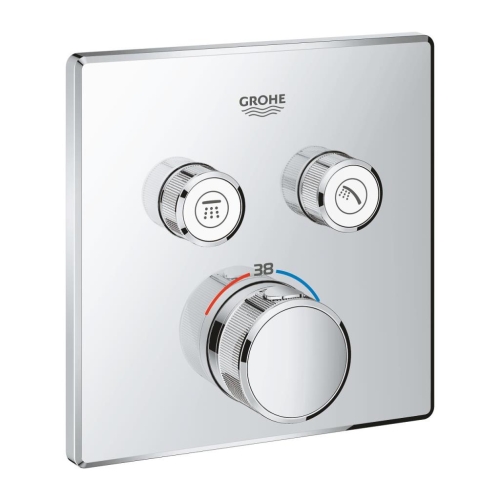 Grohe SmartControl Ankastre Termostatik Banyo Bataryası -29124000 - Thumbnail